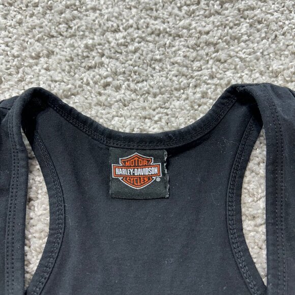 Harley-Davidson Women's Sz Medium Canotta  Ice Cold Tank Top - Picture 3 of 7